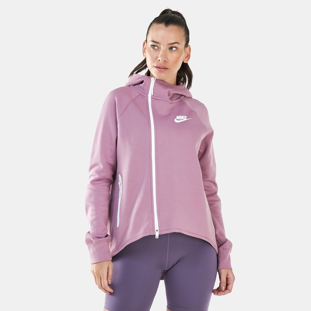 Nike Purple Tech Fleece Full Zip